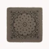 Bandana Cachemire A Franges, 2 Fils