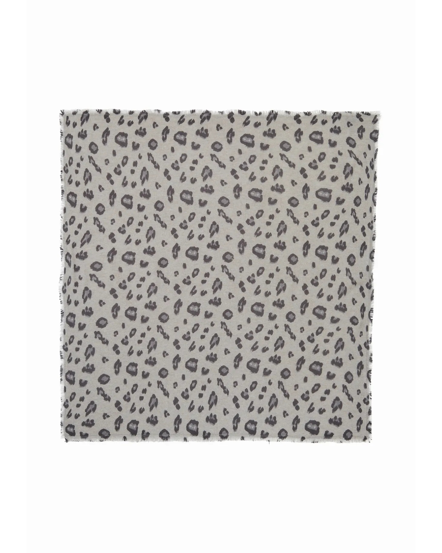 Bandana Cachemire Imprime Leopard