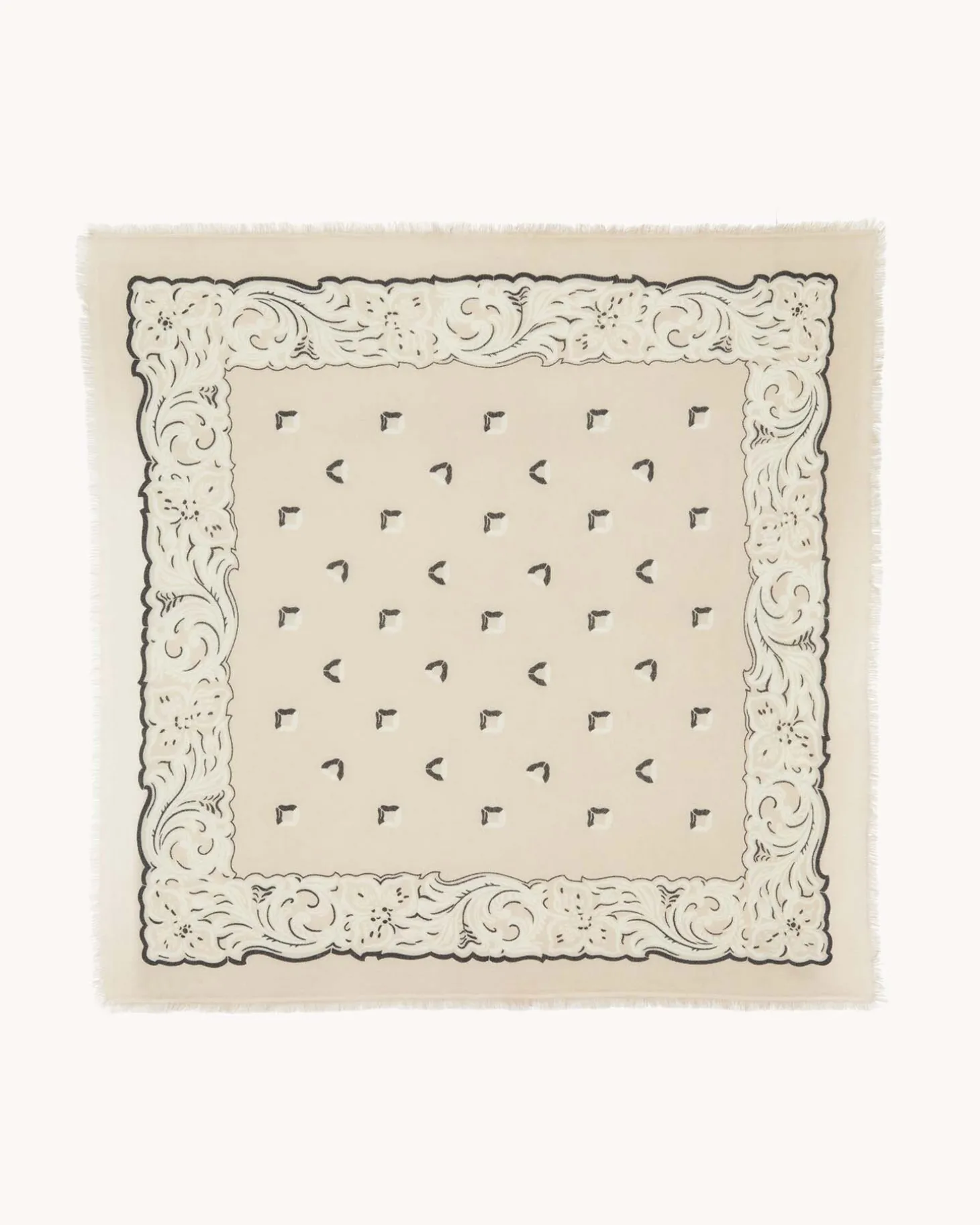 Bandana Cachemire Motif Hawaien, 2 Fils