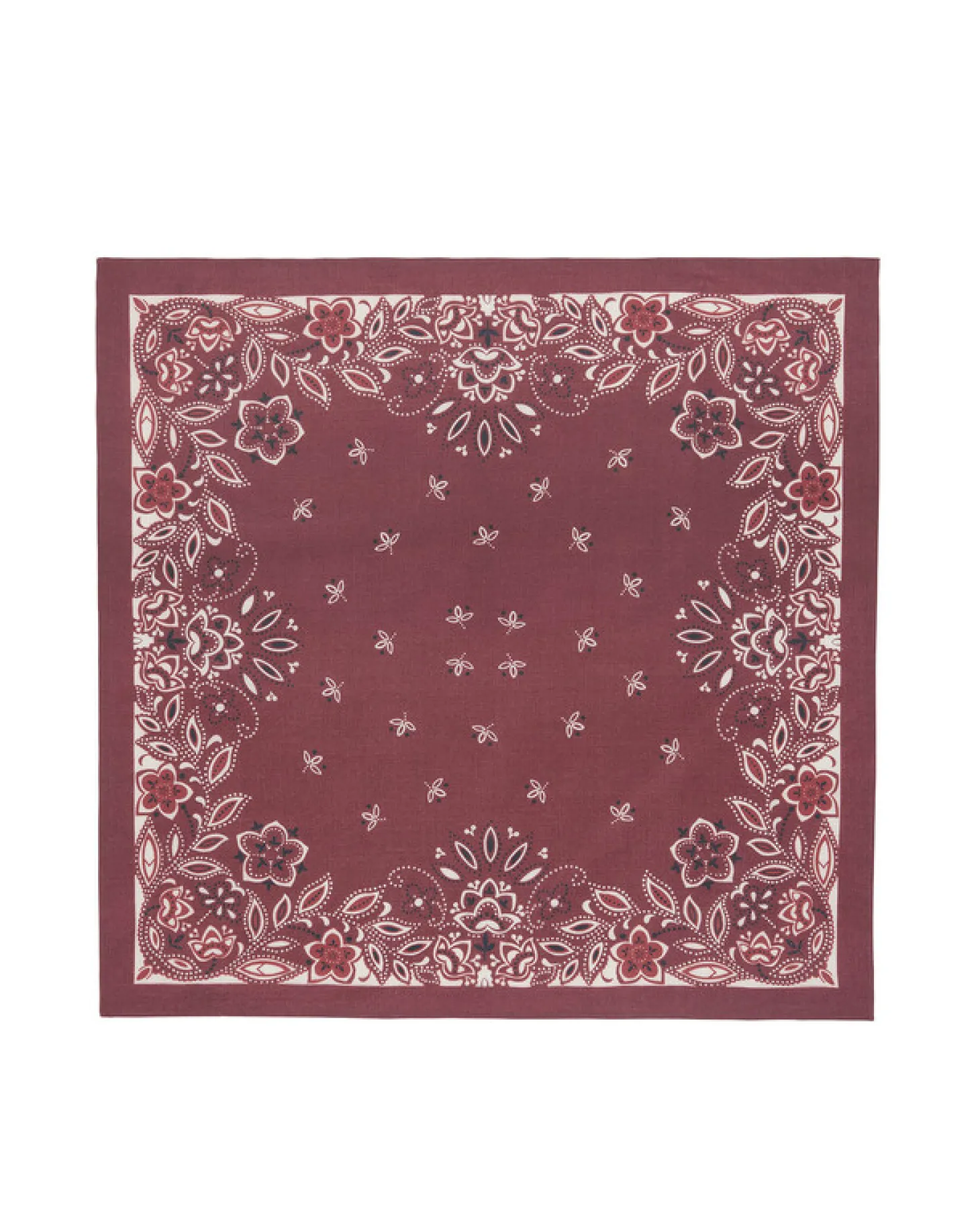 Bandana Soie Cachemire