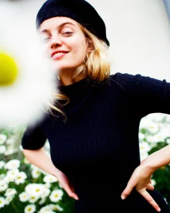 Beret Cachemire Couleur Unie