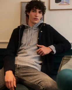 Blouson A Capuche Cachemire