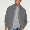Blouson A Capuche Cachemire