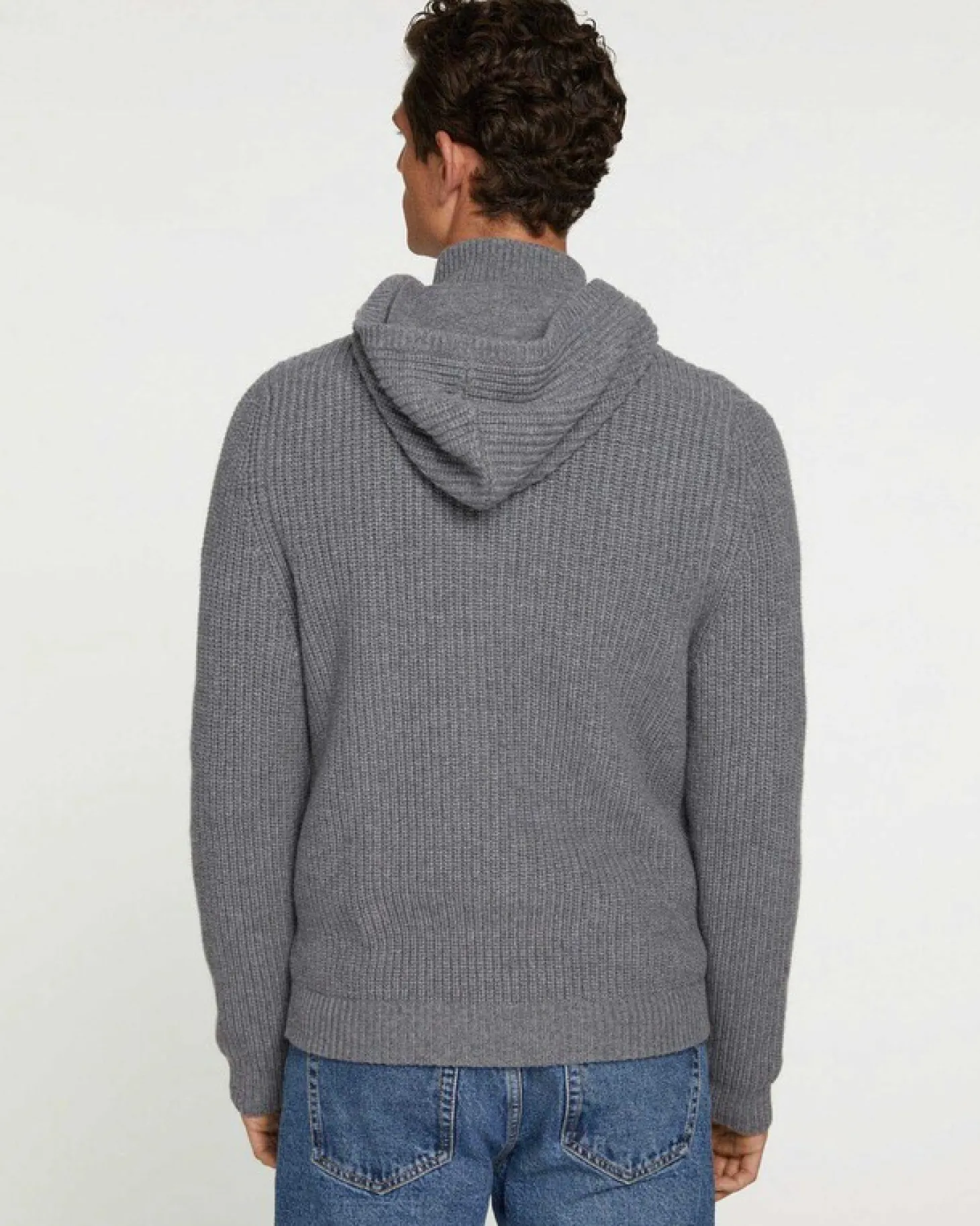 Blouson A Capuche Cachemire