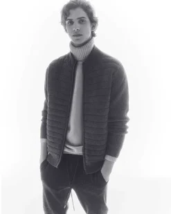 Blouson Cachemire Zippe