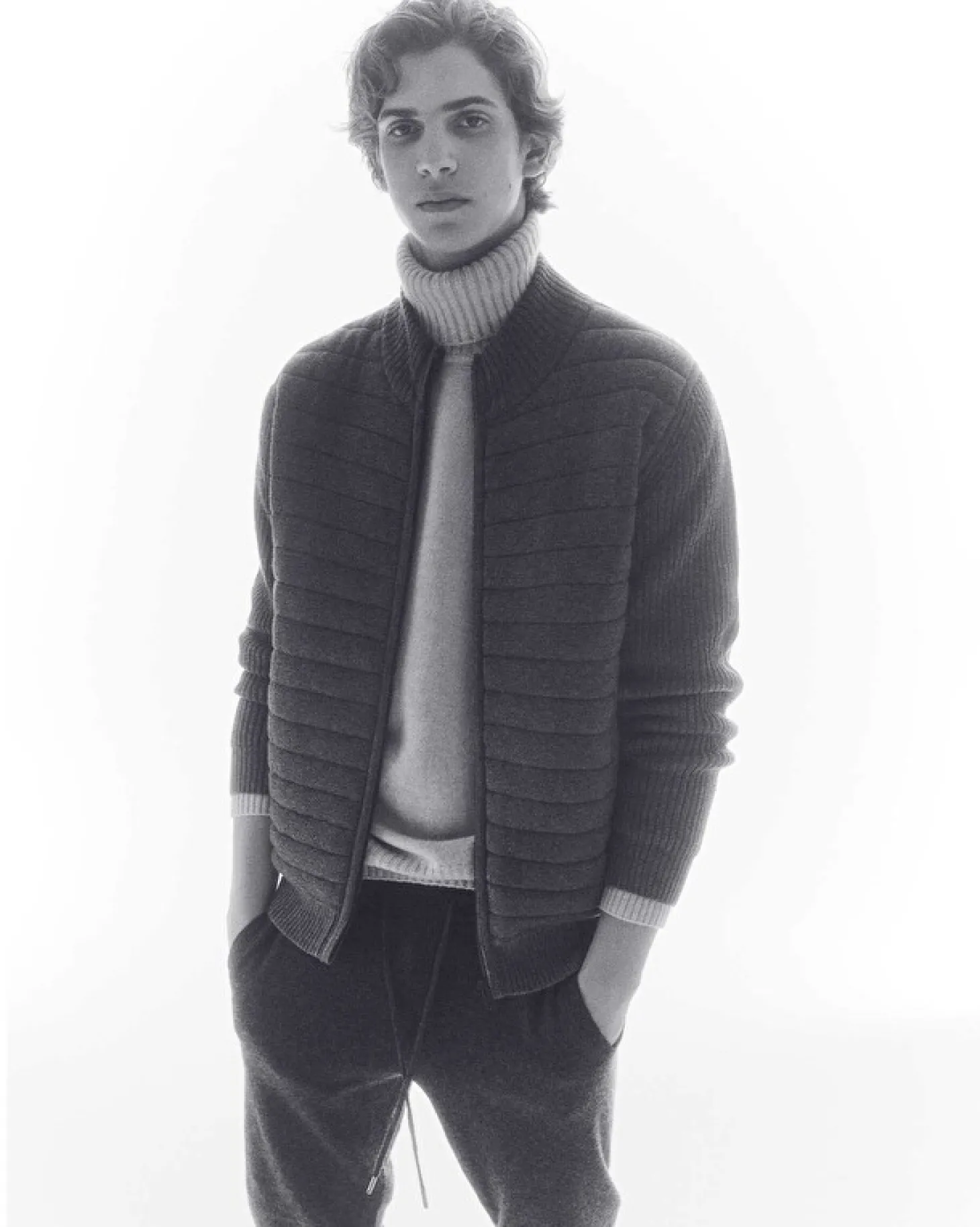 Blouson Cachemire Zippe