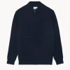 Blouson Cachemire Zippe Matelasse, 6 Fils