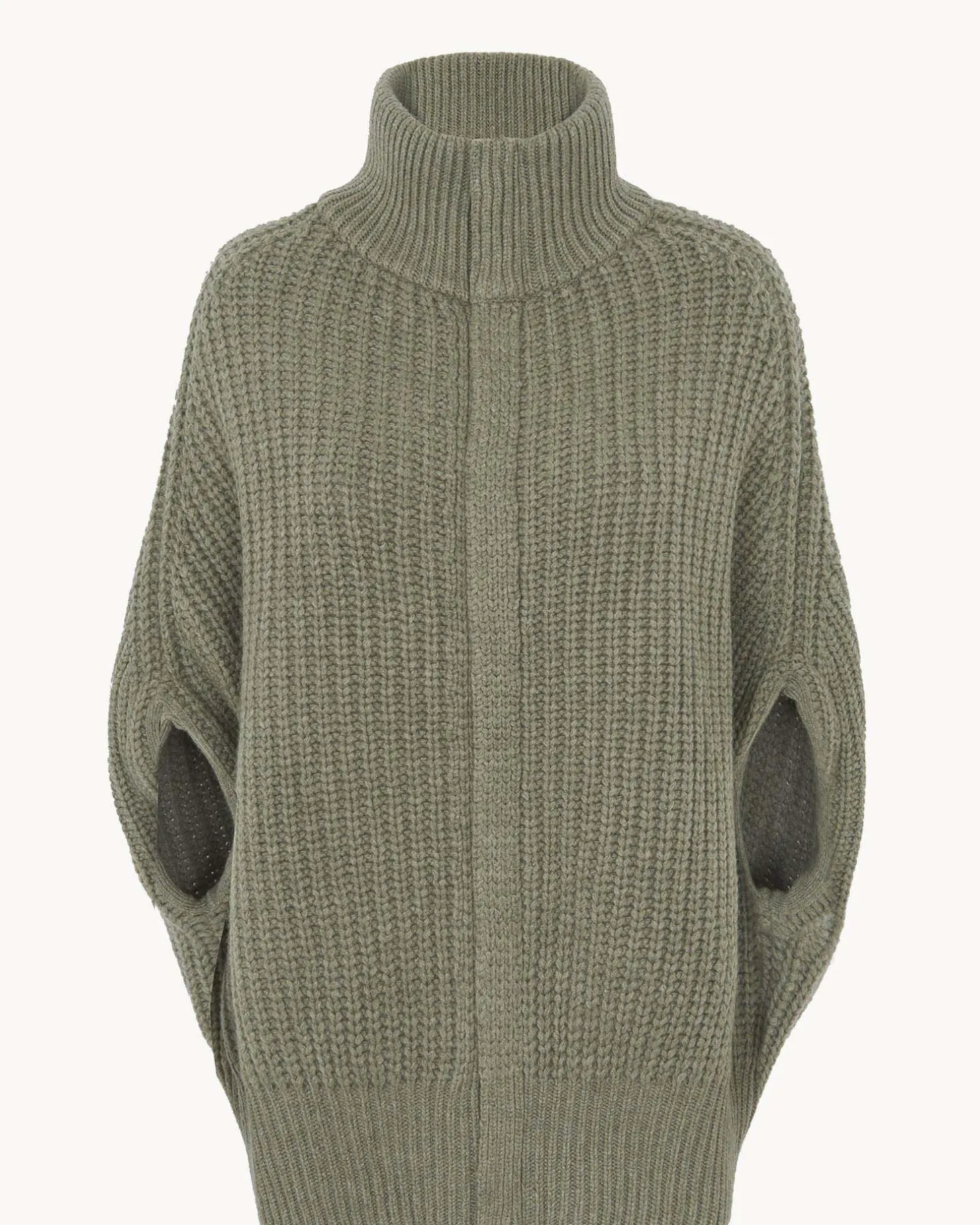 Blouson Zippe Sans Manches Cachemire