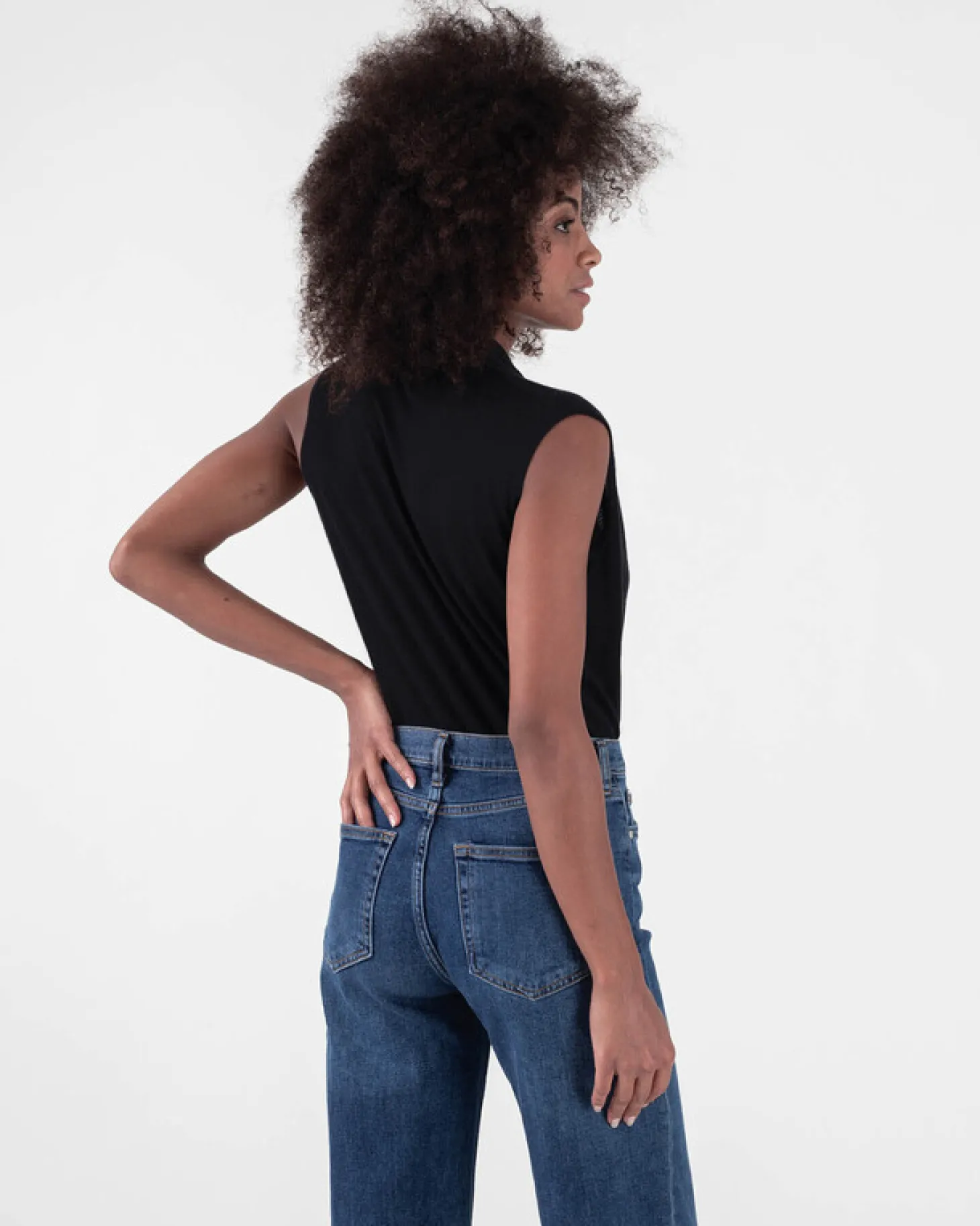 Body Cachemire Sans Manches