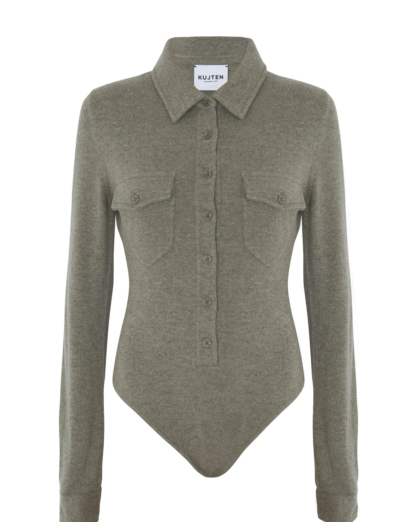 Body Chemise Cachemire, 2 Fils