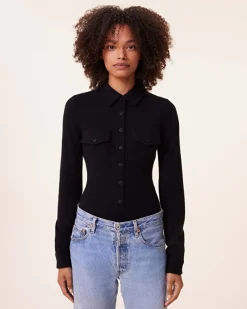 Body Chemise Cachemire, 2 Fils