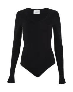 Body Femme Col U Manches Mitaines