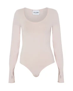Body Femme Col U Manches Mitaines