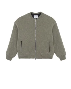 Bombers Cachemire Matelasse, 2 Fils