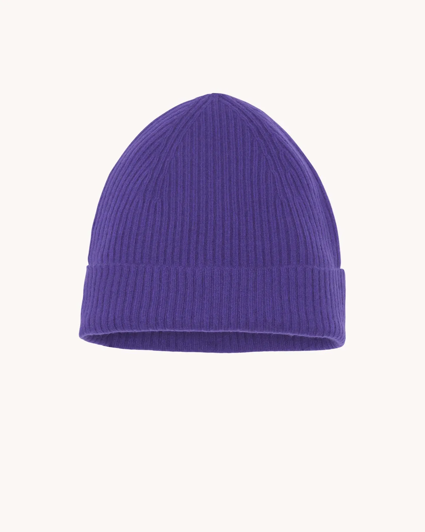 Bonnet A Revers Cachemire Mixte, 2 Fils