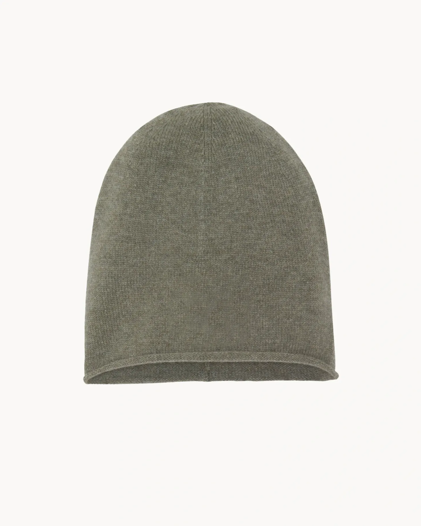 Bonnet Cachemire Bords Roulottes