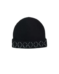 Bonnet Cachemire Broderies Main