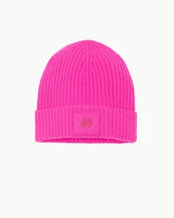 Bonnet Cachemire Logo, 6 Fils