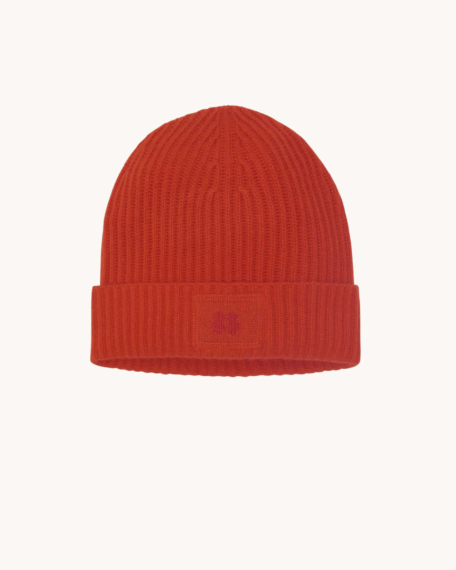 Bonnet Cachemire Logo, 6 Fils