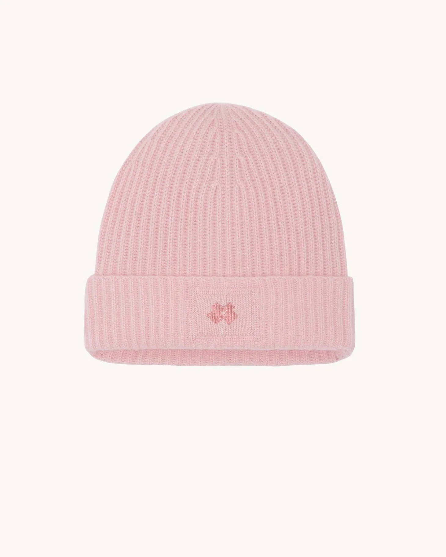 Bonnet Cachemire Logo, 6 Fils