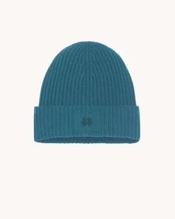 Bonnet Cachemire Logo, 6 Fils