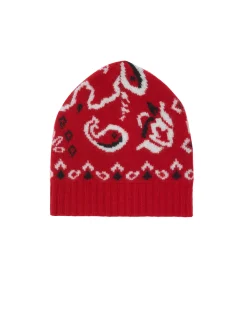 Bonnet Cachemire Motif