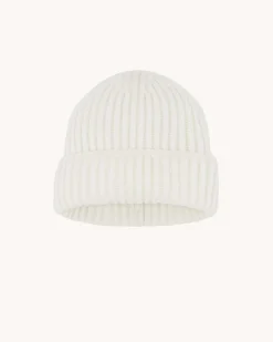 Bonnet Cachemire Uni Cotes Anglaises