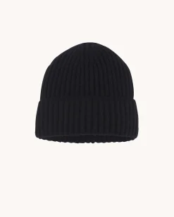 Bonnet Cachemire Uni Cotes Anglaises