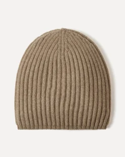 Bonnet Cachemire Uni Cotes Anglaises