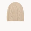 Bonnet Cachemire Uni Torsade, 8 Fils