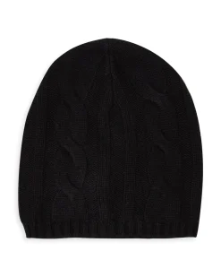 Bonnet Cachemire Uni Torsade