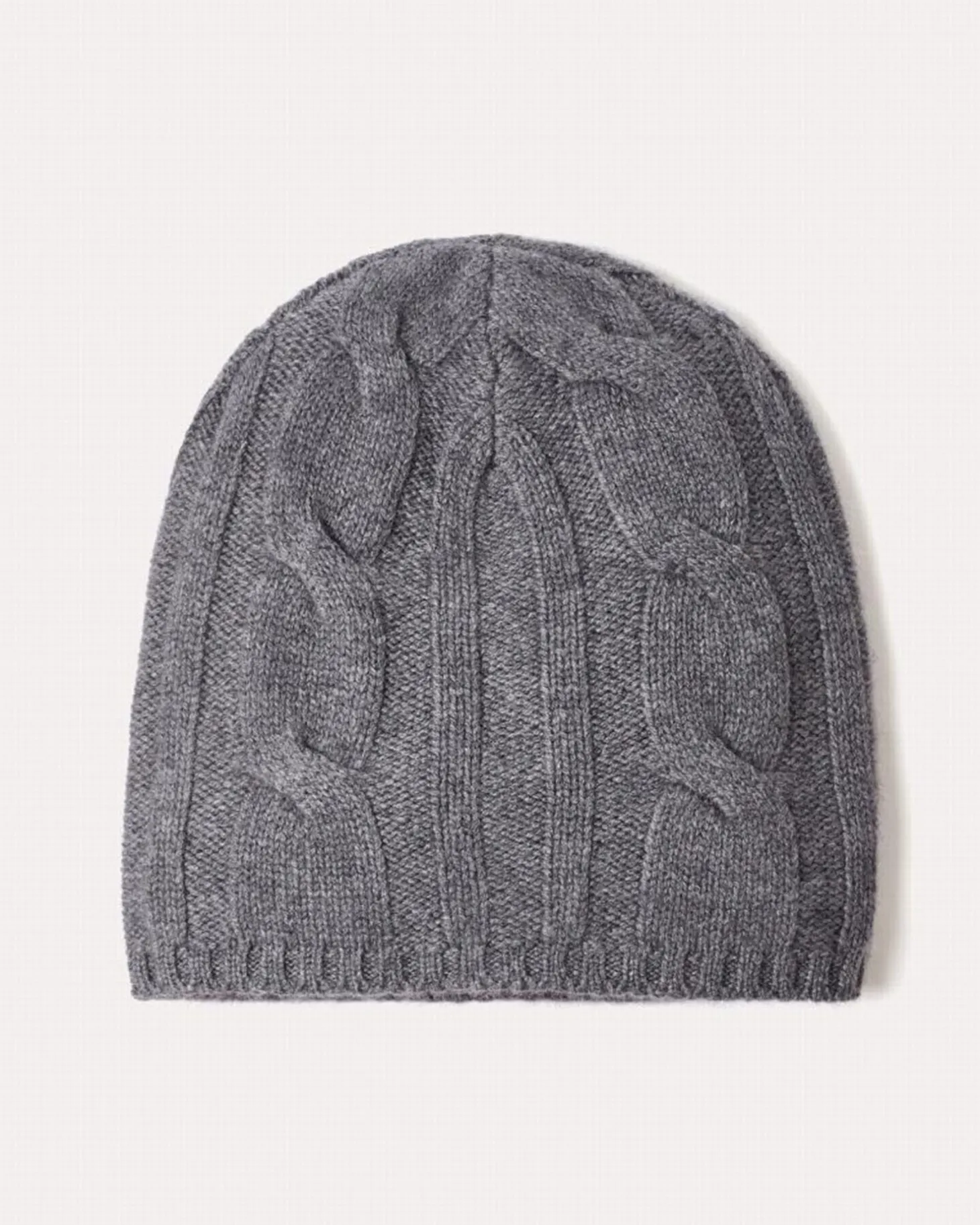 Bonnet Cachemire Uni Torsade