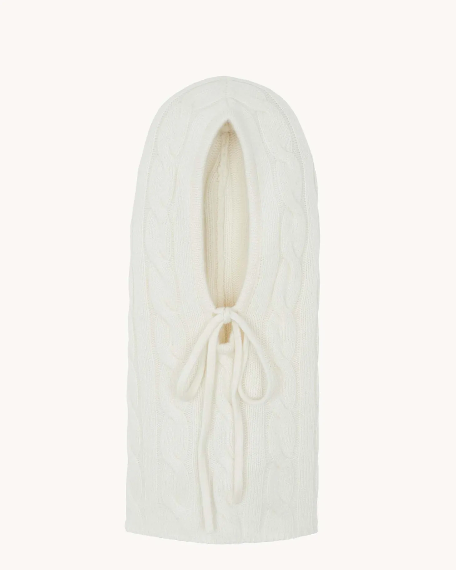 Cagoule Cachemire Torsade, 6 Fils