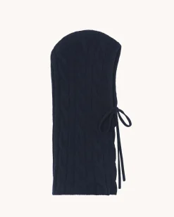 Cagoule Cachemire Torsade, 6 Fils