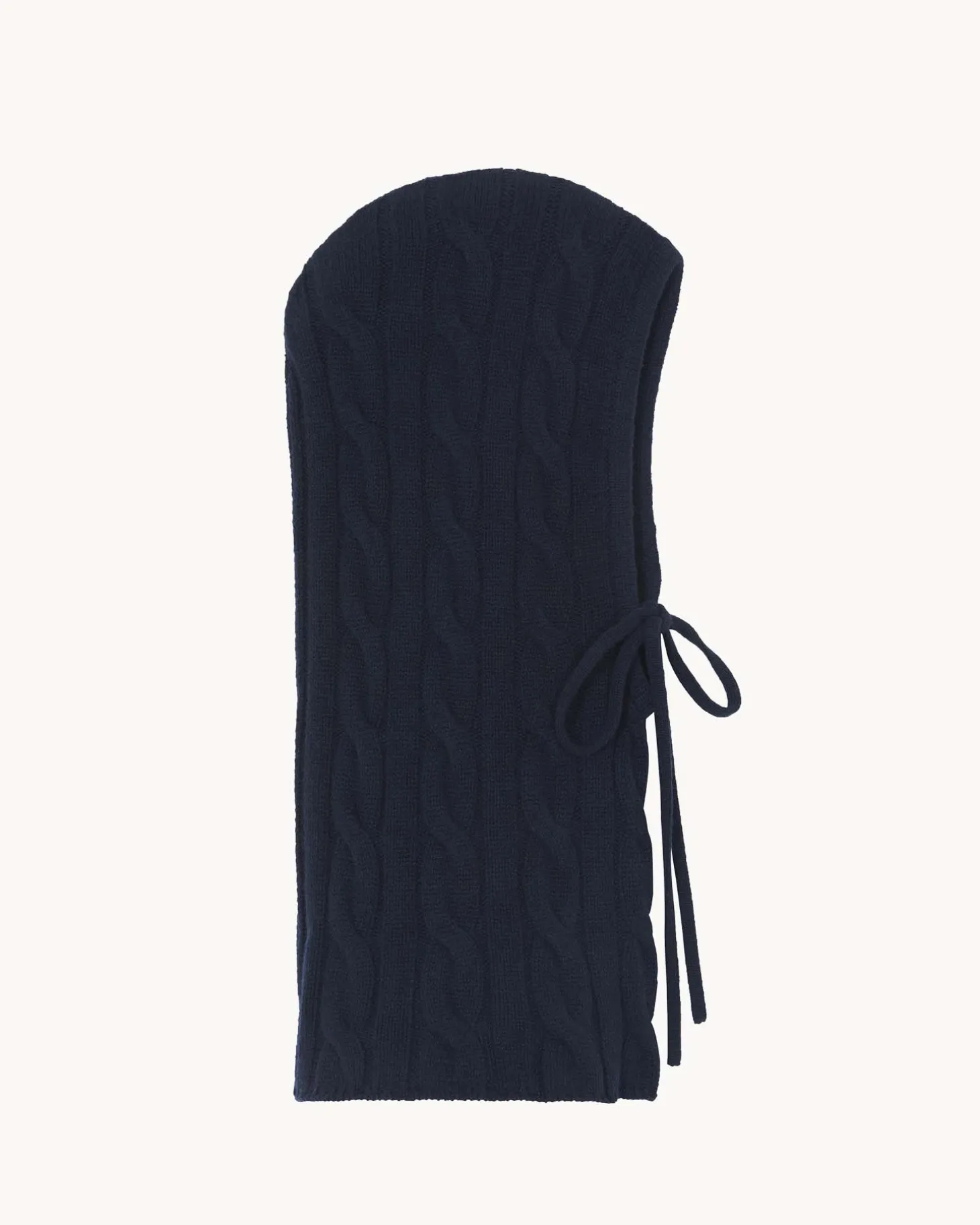 Cagoule Cachemire Torsade, 6 Fils