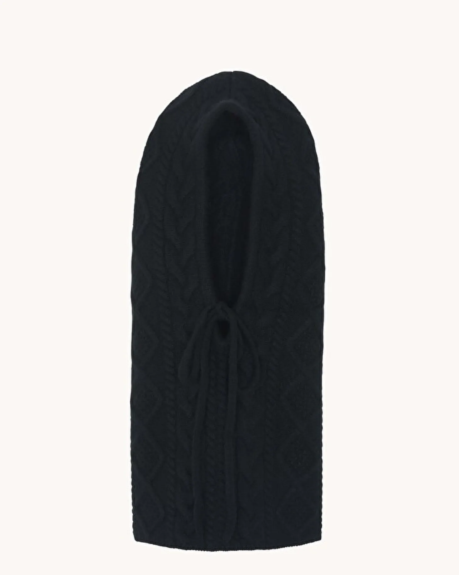 Cagoule Cachemire Torsade, 8 Fils