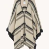 Cape A Franges Cachemire, 4 Fils
