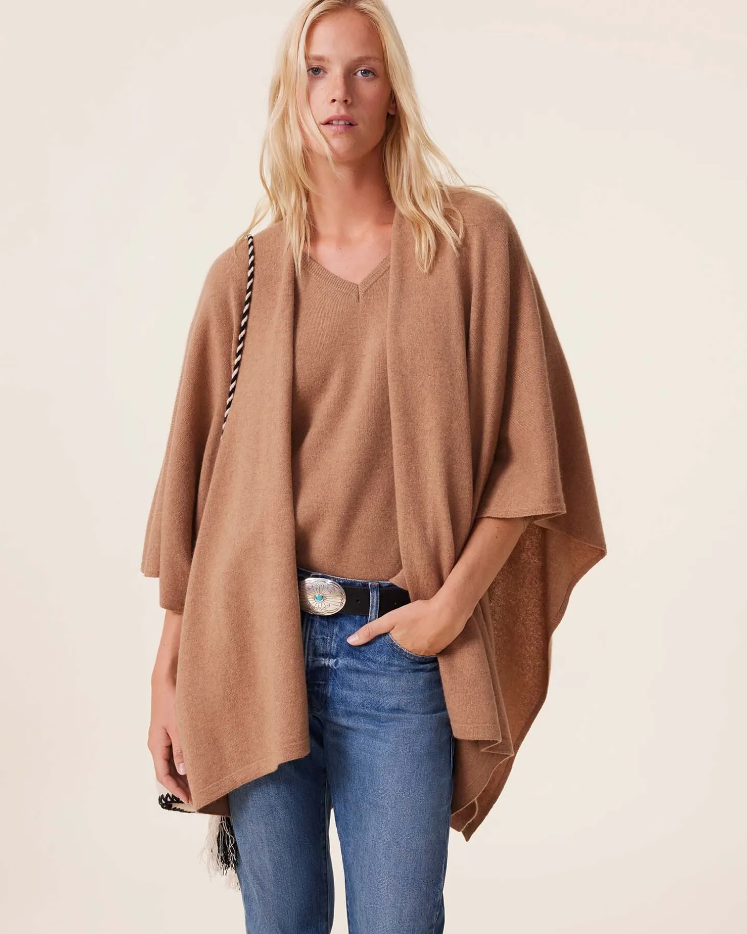 Cape Cachemire Femme, 2 Fils