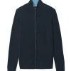 Cardigan Cachemire Col Camionneur Zippe