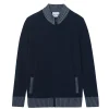 Cardigan Cachemire Col Camionneur Zippe