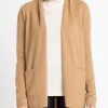 Cardigan Cachemire Col Chale Long