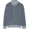 Cardigan Cachemire Col Rond Homme