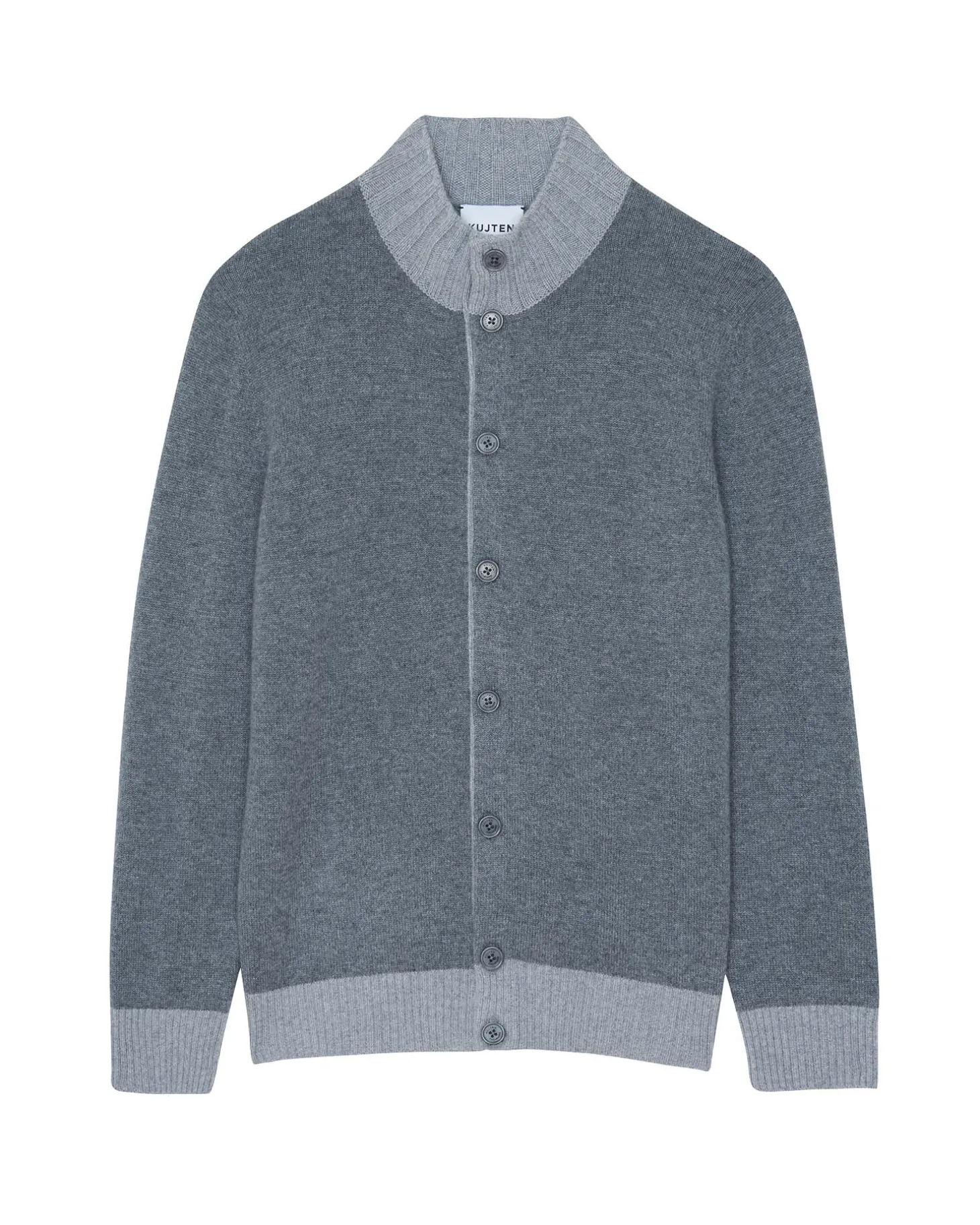 Cardigan Cachemire Col Rond Homme