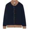 Cardigan Cachemire Col Rond Homme