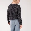 Cardigan Cachemire Court Leopard