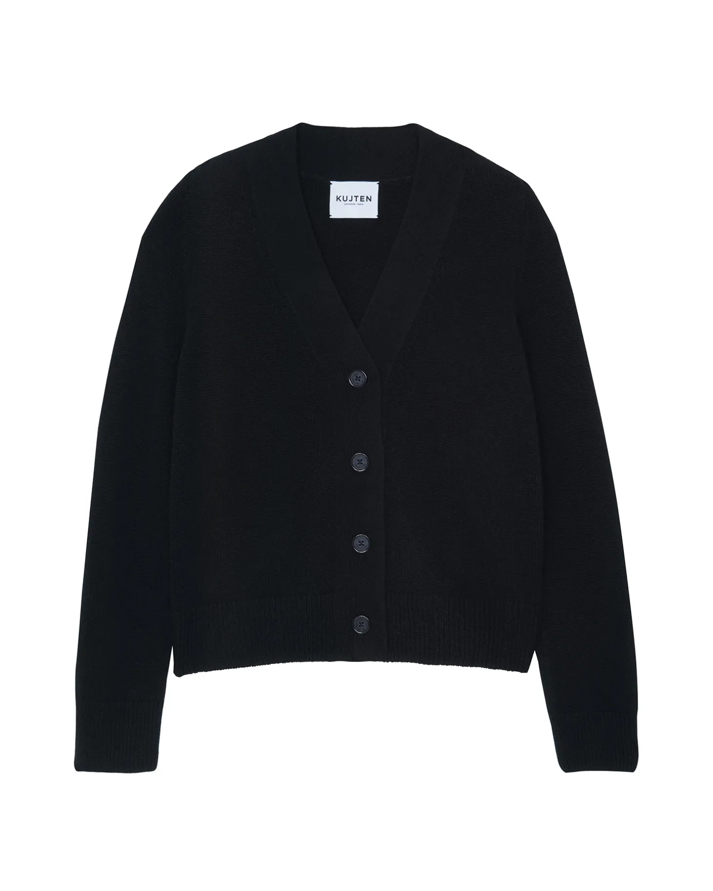 Cardigan Cachemire Femme Col V Court
