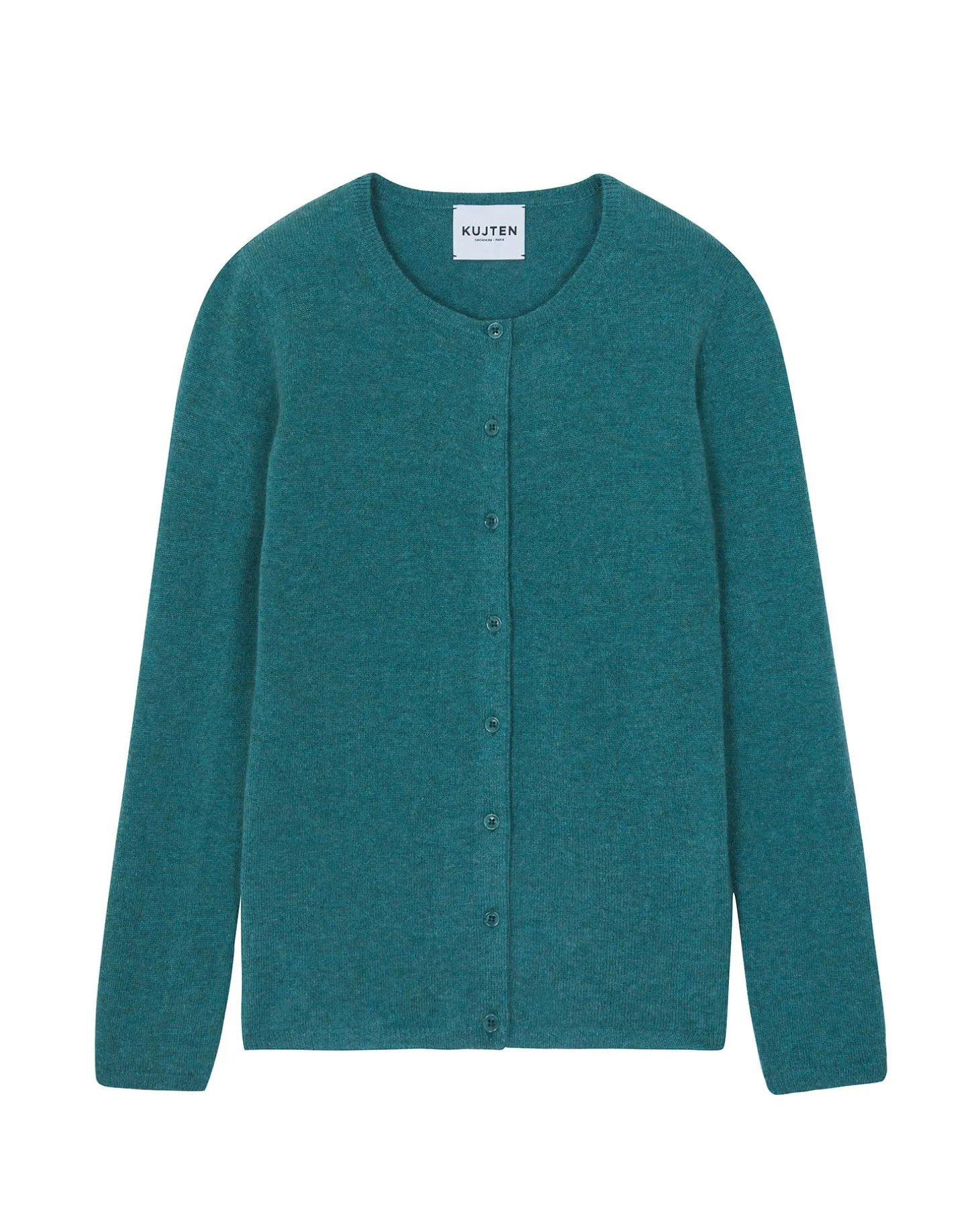 Cardigan Cachemire Femme Col Rond Basic