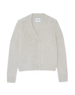Cardigan Cachemire Femme Col V Court