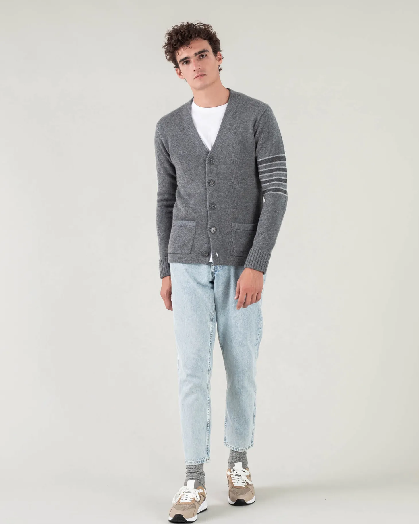 Cardigan Cachemire Manches Longues