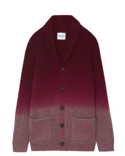 Cardigan Col Chale Homme Manches Longues